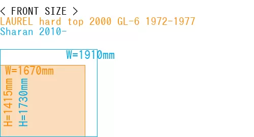 #LAUREL hard top 2000 GL-6 1972-1977 + Sharan 2010-